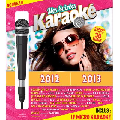 Mes soirées karaoké volume 8 - 2012-2013 - Coffret inclus micro - DVD Zone  2 - Achat & prix