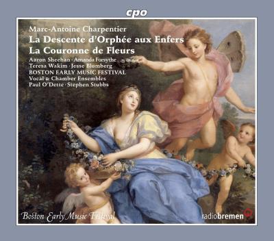Descente d'orphée aux enfers - Couronne de fleurs