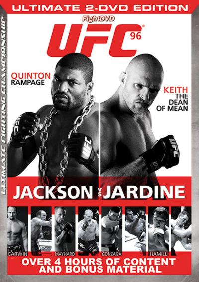 UFC 96 : Jackson vs Jardine Coffret 2 DVD