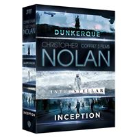 Coffret Inception Interstellar Dunkerque DVD