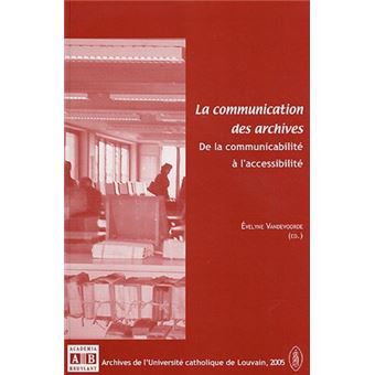 La communication des archives