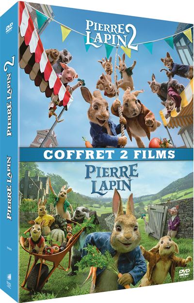 Coffret Pierre Lapin Pierre Lapin 2 Dvd Precommande Date De Sortie Fnac