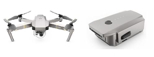 Drone DJI Mavic Pro Platinum + Batterie Intelligente