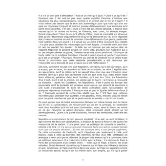 Le sacre et le couronnement de Napoléon