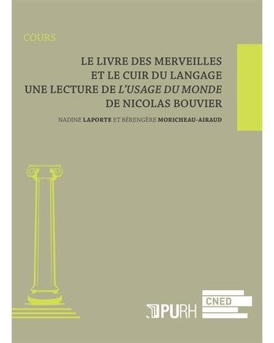 Le livre des merveilles et le cuir du langage