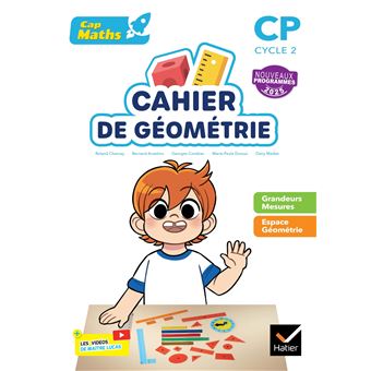 Cap Maths CP - Ed. 2025 - Cahier de Géométrie-Mesure