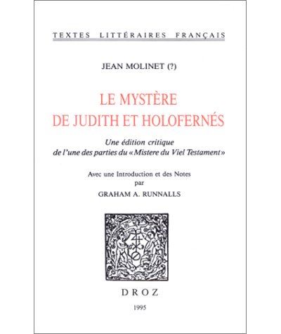 Le mystere de judith et holophernes