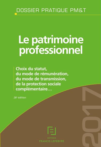 Le patrimoine professionnel