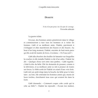 Coupable mais innocente