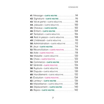 Pas de hasard - Cartes oracle