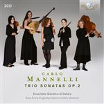 Mannelli-Trio Sonatas Op 2 - 2 CDs