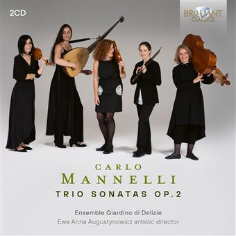 Mannelli-Trio Sonatas Op 2 - 2 CDs