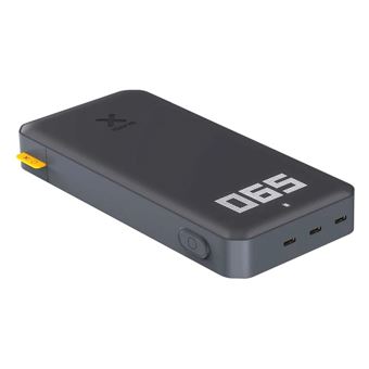 xtorm XB401 - Banque d'alimentation - 24000 mAh - 88.8 Wh - 3 connecteurs de sortie (24 pin USB-C) - sur le câble : USB-C - noir