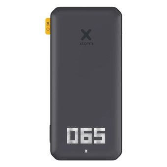 xtorm XB401 - Banque d'alimentation - 24000 mAh - 88.8 Wh - 3 connecteurs de sortie (24 pin USB-C) - sur le câble : USB-C - noir