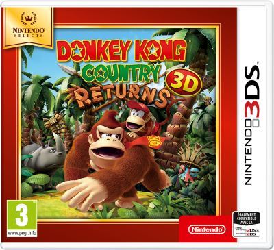 Donkey Kong Country Returns Nintendo 3DS Selects