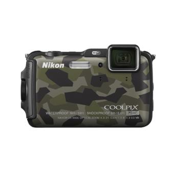 Compact Nikon Coolpix AW120 camouflage