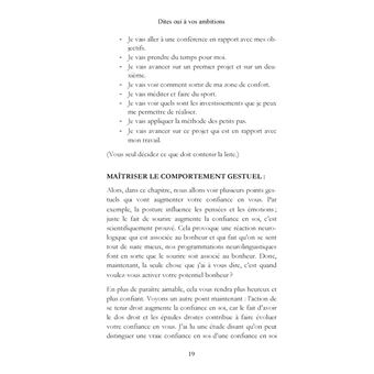 Dites OUI à vos ambitions