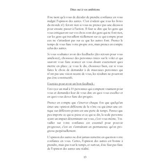 Dites OUI à vos ambitions