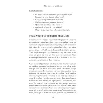 Dites OUI à vos ambitions