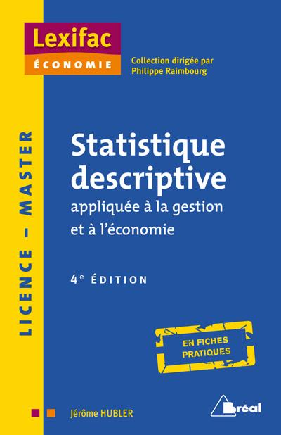 Statistique Descriptive Broche Jerome Hubler Achat Livre Fnac
