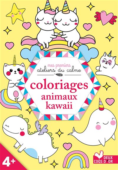 Coloriages Animaux Kawai Broche Amandine Notaert Achat Livre Fnac