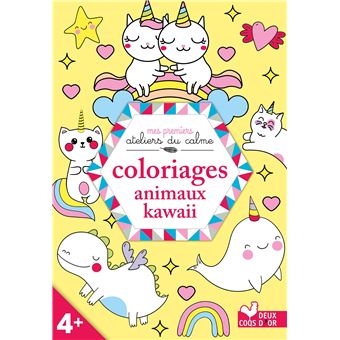 Coloriages Animaux Kawai Broche Amandine Notaert Achat Livre Fnac