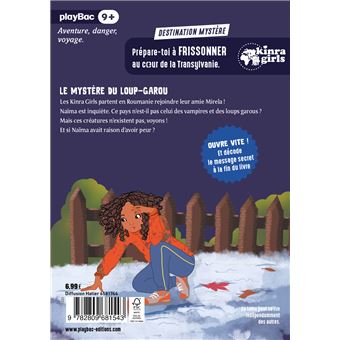 Kinra Girls - Destination Mystère - Le mystère du Loup-garou - Tome 8
