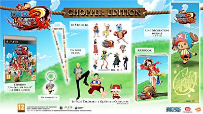 One Piece Unlimited World Red Edition Collector Chopper PS3