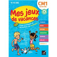 Mes jeux de vacances du CM1 vers le CM2