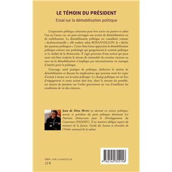 Le témoin du président