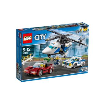 LEGO® City 60138 La course-poursuite en hélicoptère - 1