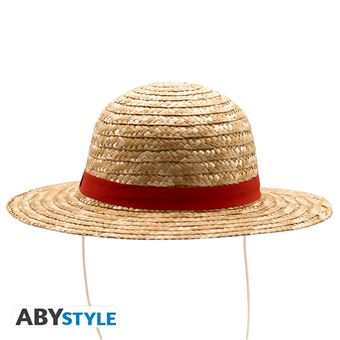 Chapeau De Paille Luffy - Cosplay One Piece - Diamètre ~31/35 Cm, Paille Naturelle - Accessoire Fête, Anime, été