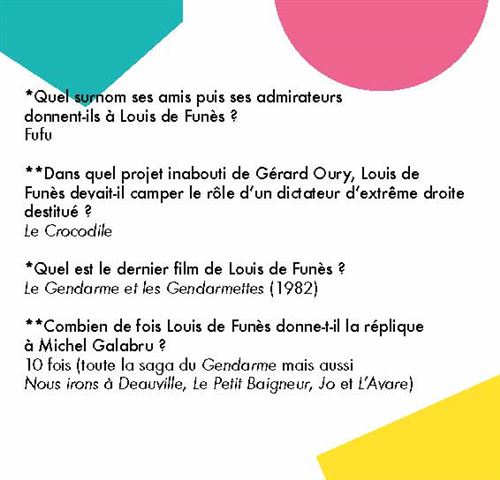 Game Box Louis De Funes Le Jeu Collectif Achat Livre Fnac