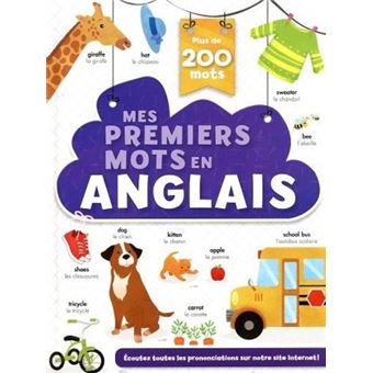 Mes premiers mots en anglais