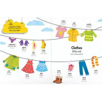 Mes premiers mots en anglais - Imagier bilingue - 200 mots de la vie de tous les jours dès 3 ans