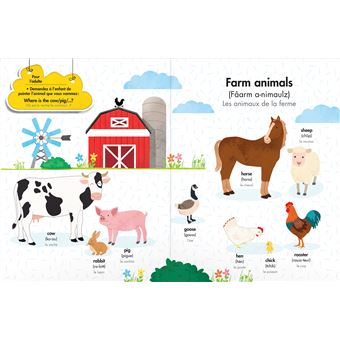 Mes premiers mots en anglais - Imagier bilingue - 200 mots de la vie de tous les jours dès 3 ans