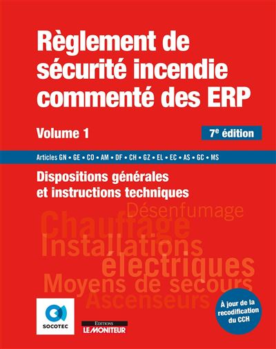 Règlement de sécurité incendie commenté des ERP