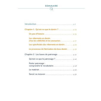 Coudre du denim - Un livre pour tout savoir, pratique et accessible à tous