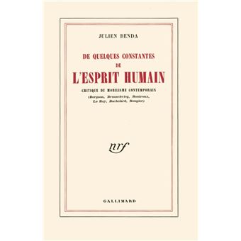 De quelques constantes de l'esprit humain - ebook (ePub