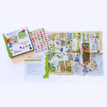 Coffret Montessori poster à manipuler de la nature