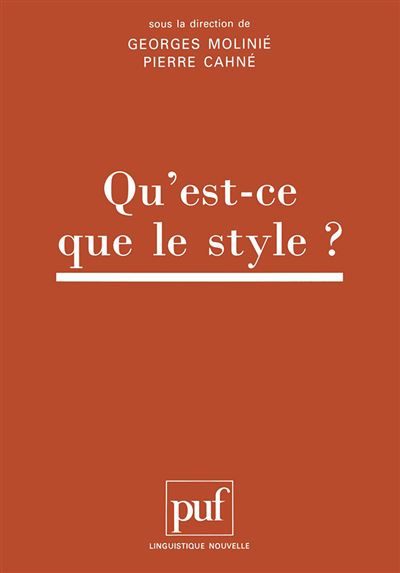 Qu'est-ce que le style