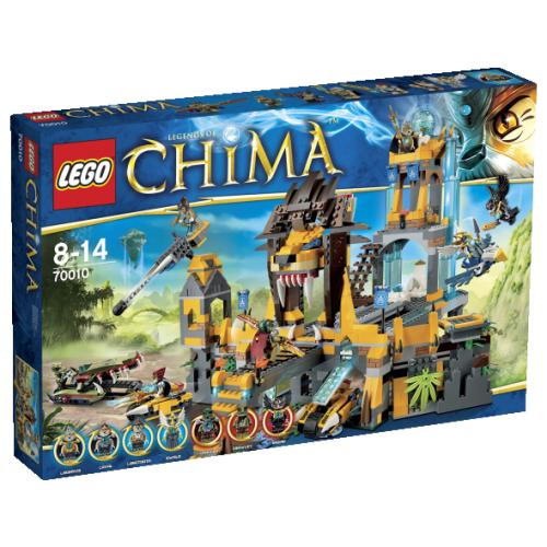 LEGO CHIMA - TEMPLE DE TRIBU LION / DE LEEUWEN CHI TEMPEL