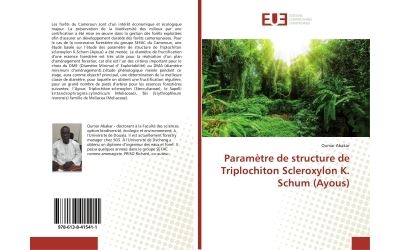 Parametre de structure de triplochiton scleroxylon k. schum