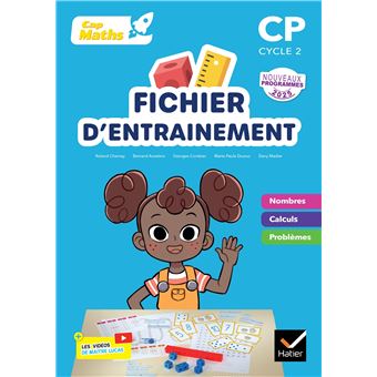 Cap Maths CP - Ed. 2025 - Fichier nombres et calculs + cahier de géométrie-mesure