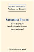 Reconstruire l'ordre institutionnel international