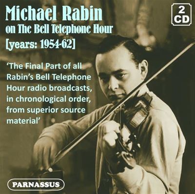 Michael Rabin On The Bell Telephone Hour 1954-1962