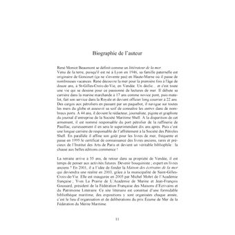 Dictionnaire chronologique des écrivains de la mer
