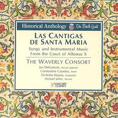 Las cantigas de santa maria/musique vocale et instrumentale