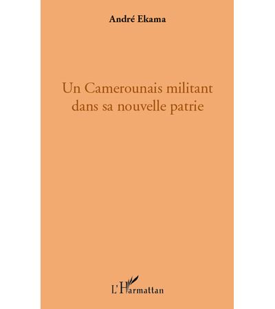 Camerounais militant dans sa n