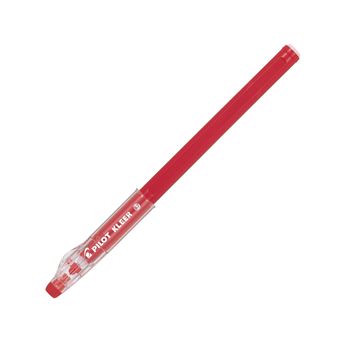 Stylo bille Pilot Kleer Effaçable Rouge